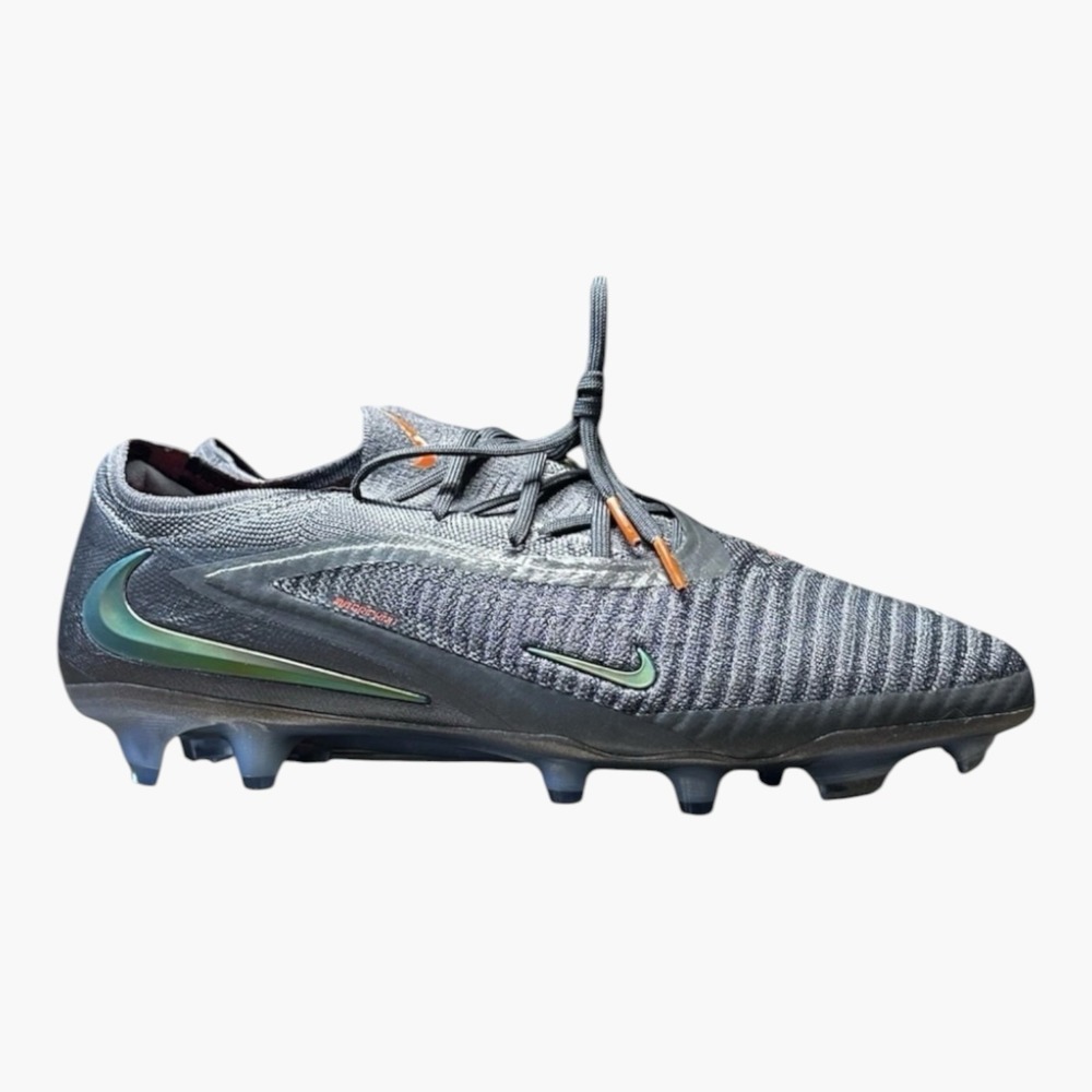 Men Nike Phantom 6 Low Elite FG LV8 Gray Soccer Cleats IQ5511-288 Size 7.5